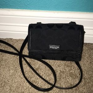 Coach mini side purse